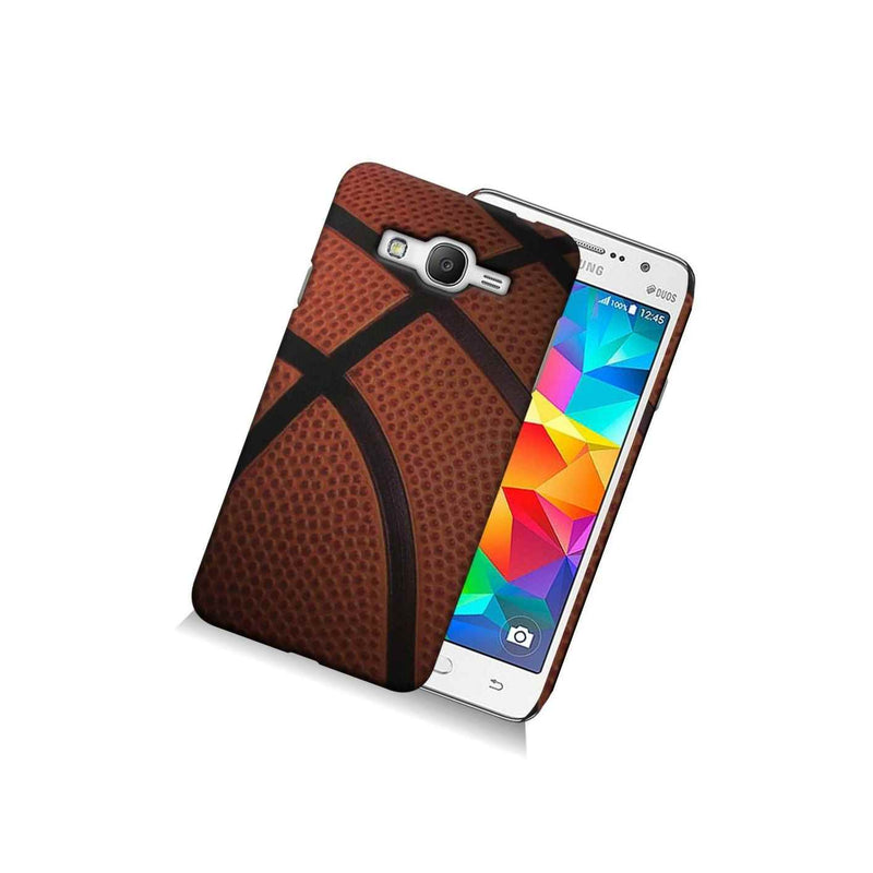 For Samsung Galaxy Grand Prime Case Basketball Design Hard Slim Back Cover