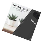 Clear W Black Rim Hybrid Tpu Bumper Back Phone Case For Samsung Galaxy S10E