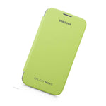 New Original Oem Samsung Galaxy Note 2 Protection Flip Cover Case Lime Green