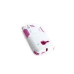 For Alcatel One Touch Evolve 2 4037T Case Pink White Hybrid Cover