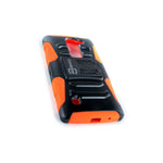 For Lg Escape 2 Logos Spirit Kickstand Case Hybrid Protective Cover Orange