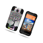 Love Tree Design Hybrid Kickstand Phone Cover Protective Case For Htc Desire 510