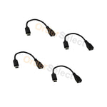 4X Converter Charger Adapter Cord Type C To Micro Usb For Motorola Moto Z Force