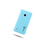 For Nokia Lumia 530 Hard Case Slim Matte Back Phone Cover Sky Blue