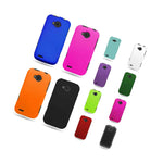 Red Case For Zte Reef N810 Hard Plastic Snap On Phone Cover