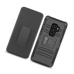 For Samsung Galaxy S9 Plus Belt Clip Case Black Holster Shockproof Phone Cover