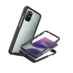 Black Trim Heavy Duty Clear Cover Hard Phone Case For Oneplus 8T 8T Plus 5G