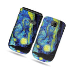 For Alcatel One Touch 768T Starry Night Case Hard Plastic Design Cover