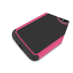 For Motorola Moto E4 Plus E Plus 4Th Gen Case Hot Pink Rugged Skin Cover