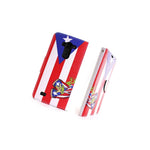 Coveron For Lg G Vista Case Puerto Rico Flag Wallet Pouch Cover Lcd Protector