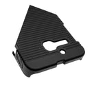 Black Holster Belt Clip Case Hard Rubber Cover Alcatel One Touch Evolve 5020T