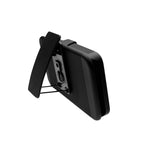 Black Holster Belt Clip Case Hard Rubber Cover Alcatel One Touch Evolve 5020T
