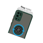 Hunter Green Case For Samsung Galaxy S20 Plus Cover W Grip Ring Kickstand