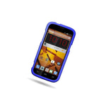 Blue Case For Zte Warp Sync Slim Phone Cover Hard Skin Accessory