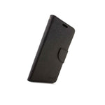 For Samsung Galaxy S6 Edge Plus Wallet Case Black Folio Phone Pouch Card