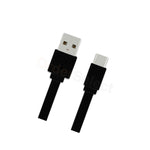 Usb Type C Flat Noodle Cable Cord For Samsung Galaxy A71 5G A71S 5G Uw