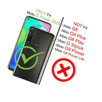 Pink Blue Hard Case For Motorola Moto G Power 2020 Full Body Slim Phone Cover