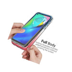 Pink Blue Hard Case For Motorola Moto G Power 2020 Full Body Slim Phone Cover