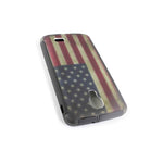 Coveron For Lg Access F70 Case Ultra Slim Hybrid Phone Cover Usa Flag