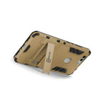 For Huawei Honor V8 Phone Case Armor Kickstand Slim Hard Cover Gold