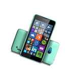 For Microsoft Lumia 640 Case Teal Slim Plastic Hard Back Cover