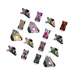 Zebra Dual Layer Hybrid Stand Cover Case For Samsung Galaxy S5