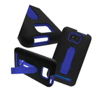 Blue Black Hybrid For Blu Vivo 4 3 High Quality Armor Phone Cover Case