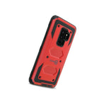 Red Black Heavy Duty Tough Rugged Phone Cover Case For Samsung Galaxy S9 Plus