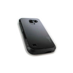 For Huawei At T Tribute Fusion 3 Case Black Slim Rugged Armor Phone Cover