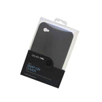 Samsung Galaxy Tab 7 Sch I800 Protective Leather Back Snap On Cover Case Black