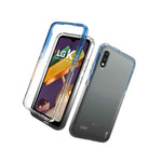 Black Blue Case For Lg K32 K22 K22 Plus Full Body Hard Slim Phone Cover