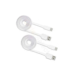 2 Usb Type C Flat Charger Cable For Phone Samsung Galaxy S20 S20 Plus S20 Ultra