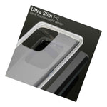 Black Case For Samsung Galaxy S20 Ultra Flexible Slim Fit Rubber Tpu Phone Cover