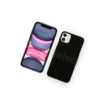 Lightweight Hard Plastic Protective Case Black For Apple Iphone 11