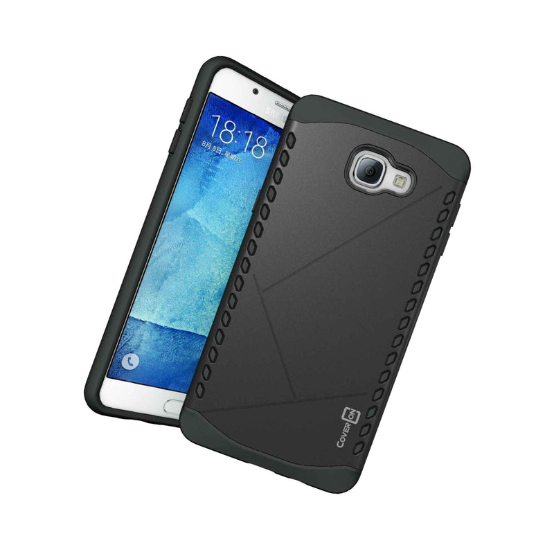 Black Black Slim Hard Hybrid Phone Cover For Samsung Galaxy A9 Hard Case