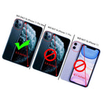 For Apple Iphone 11 Pro Max Case Liquid Glitter Silver Frame Tpu Phone Cover