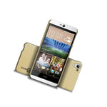 For Htc Desire 826 Hard Rubberized Case Slim Matte Back Phone Cover Gold