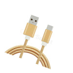 Usb Type C Nylon Braided Charger Data Cable Cord For Android Cell Phone