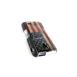 Coveron For Lg Access F70 Case American Flag Hybrid Hard Phone Stand Cover