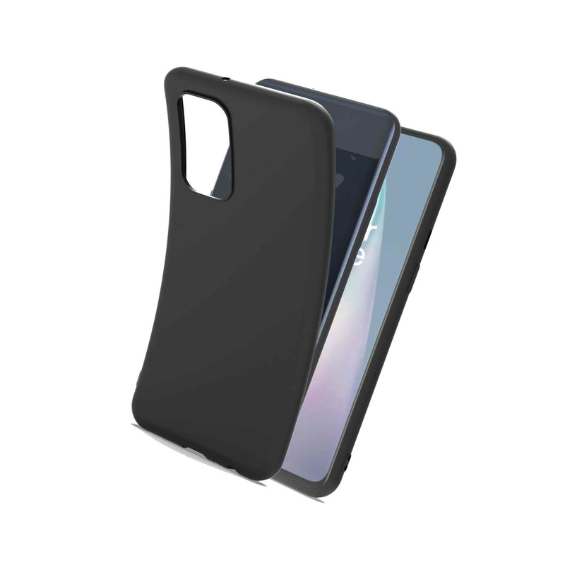 Black Case For Oneplus 9 Flexible Soft Slim Fit Tpu Phone Cover