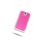 Coveron For Lg Volt F90 Case Hybrid Diamond Hard Pink White Phone Cover