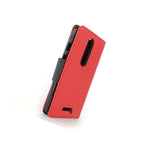 For Motorola Droid Turbo 2 X Force Bounce Case Wallet Protector Red Black