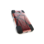Basketball Design Hybrid Kickstand Phone Cover Hard Case For Microsoft Lumia 640