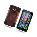 Basketball Design Hybrid Kickstand Phone Cover Hard Case For Microsoft Lumia 640