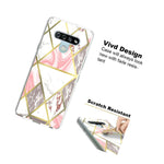 Pink White Marble Design Tpu Slim Hard Back Cover Phone Case For Lg Stylo 6
