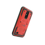 Protective Hard Phone Cover Case For Lg K10 2018 K10 Plus K10 Alpha Red