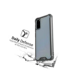 Clear Black Trim Hybrid Clear Cover Slim Fit Phone Case For Samsung Galaxy S20