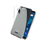Clear Case For Cricket Icon 2 Flexible Slim Fit Tpu Soft Phone Cover