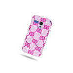 Hard Cover Protector Case For Motorola Moto G Lte 1St Gen Pink Lace Bow