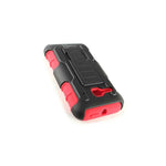 For Alcatel One Touch Evolve 2 4037T Holster Case Hybrid Cover Red